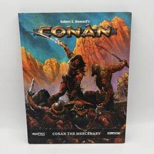 Conan the Mercenary - RPG Book, Modiphius 2d20, Excellent Condition